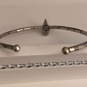 Lucky Brand Jewelry - Lucky Brand | Silver & Black Bracelet Lucky Brand Jewelry - Lucky Brand | Silver & Black Bracelet
